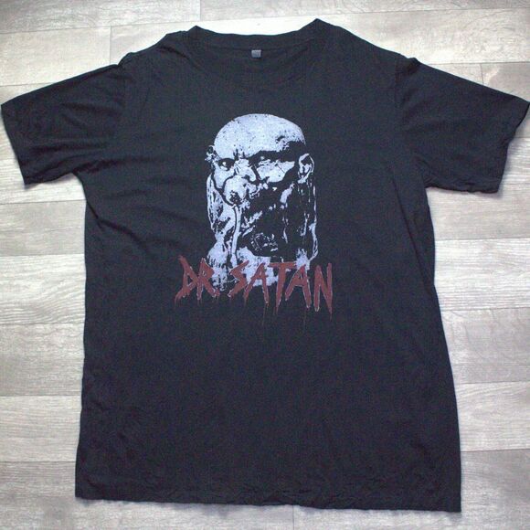 Rare Local Boogeyman Rob Zombie Dr Satan T- Shirt XL - Picture 2 of 4